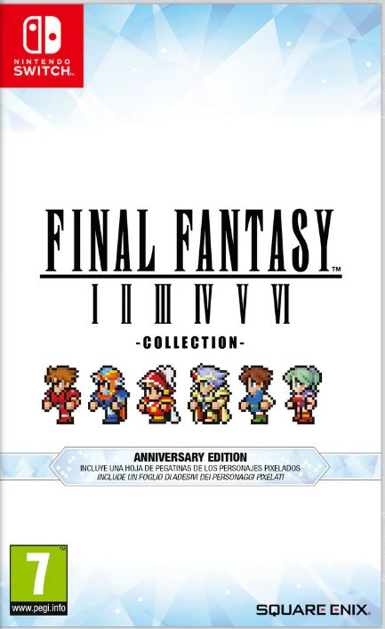 FINAL FANTASY I - VI COLLECTION ANNIVERSARY EDITION SWITCH EU PRE-SALE FINAL FANTASY I - VI COLLECTION ANNIVERSARY EDITION SWITCH EU PRE-SALE